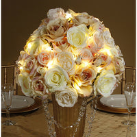 3 Submersible LED Fairy Lights Strings Warm White or Cool White Garland- with Hidable and Submersible Batteries